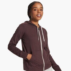 Vuori Women's DreamKnit™ Hoodie - Mahogany Heather - Size: Medium